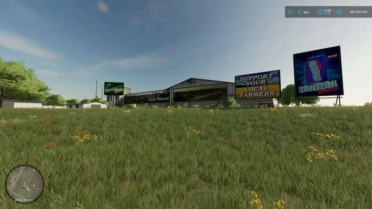 Billboards v1.0 FS22 FS22 Mod Free Download