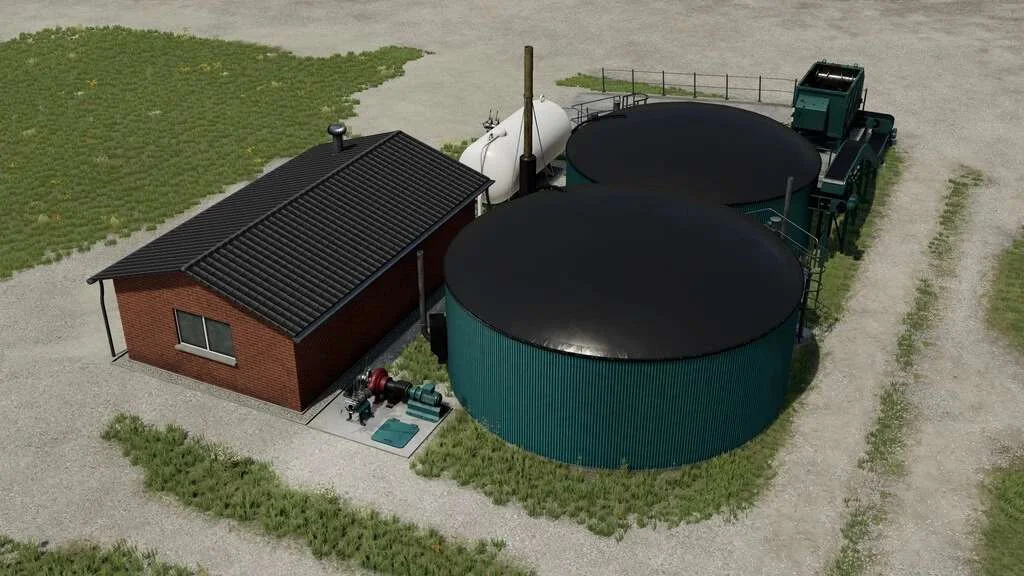 Biogas Plant 150kW v1.0.1 FS22 FS22 Mod Free Download