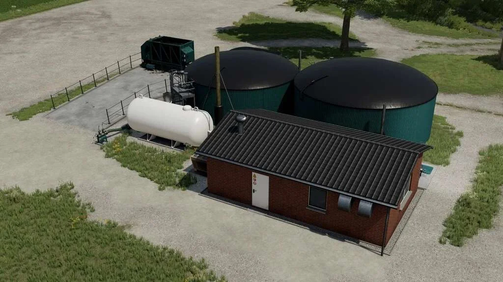 Biogas Plant 150kW v1.0 FS22 FS22 Mod Free Download