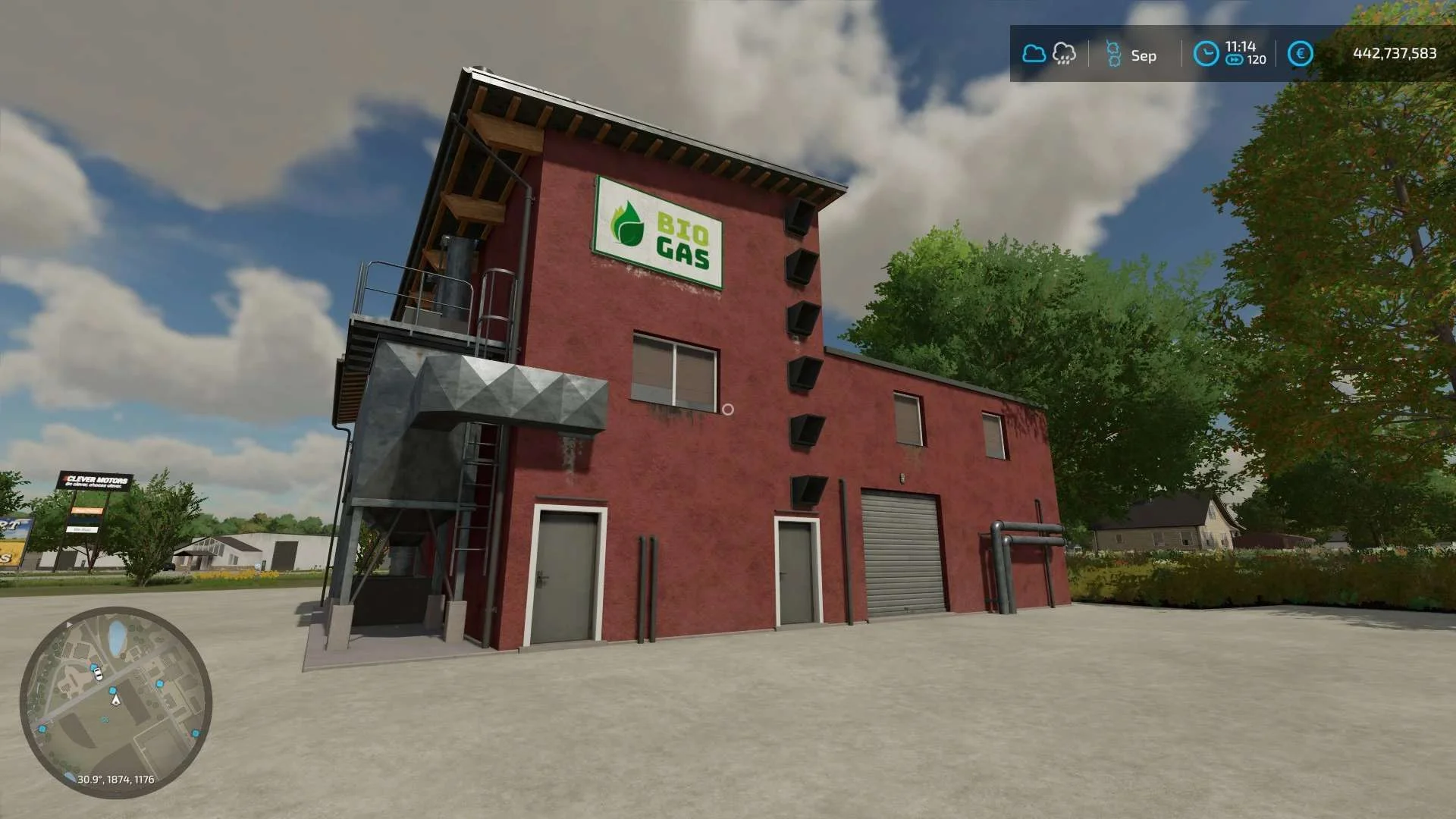 Biomass Power Plant v1.0 FS22 FS22 Mod Free Download