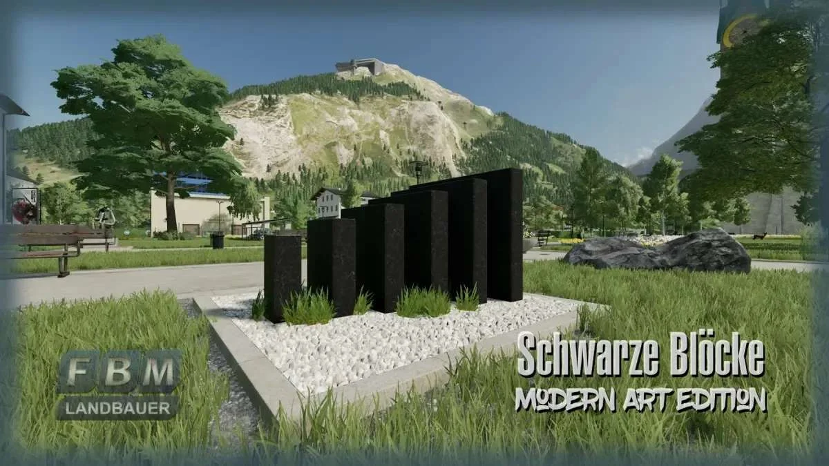 Black Blocks v1.0 FS22 FS22 Mod Free Download