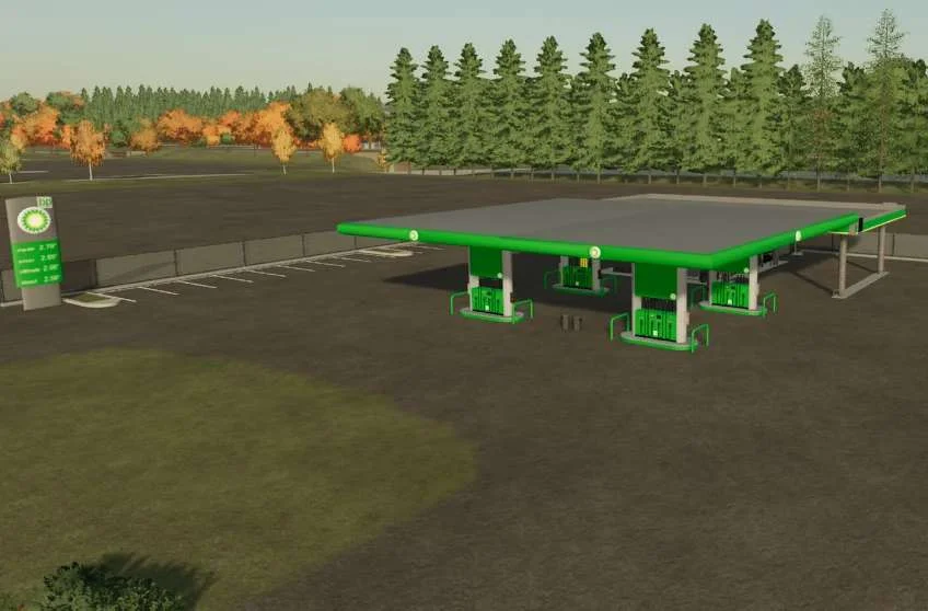 BP Gasoline station v1.0 FS22