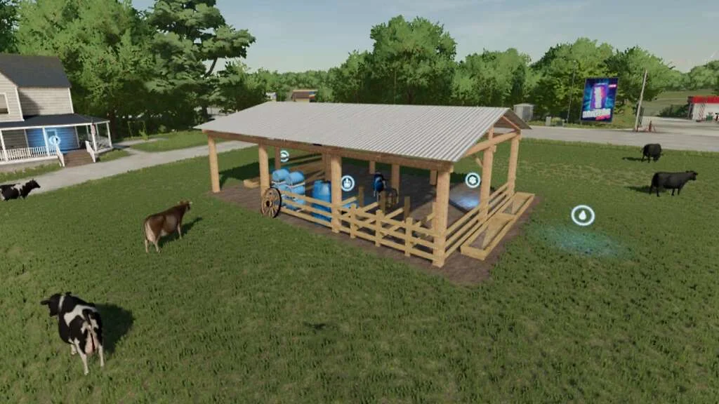 Brazilian Cow Corral v1.0 FS22 FS22 Mod Free Download