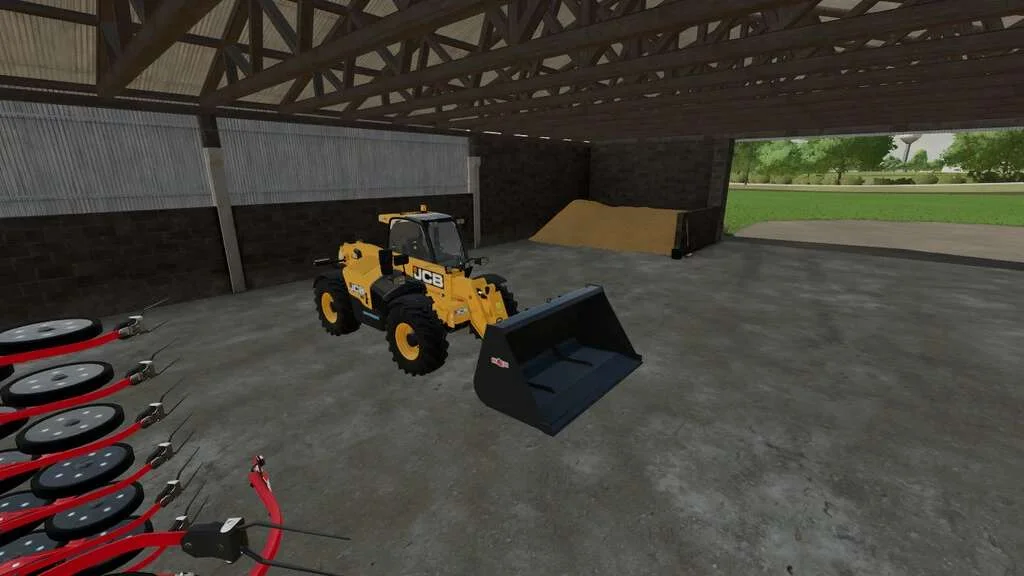 Brick Blocks Medium Shed v1.0 FS22 FS22 Mod Free Download