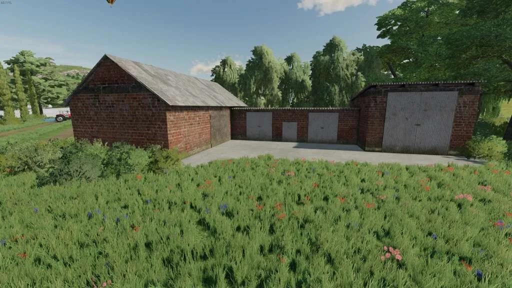 Brick Buildings v1.0 FS22 FS22 Mod Free Download