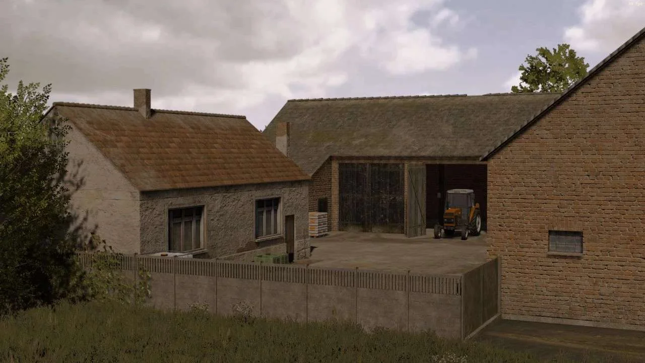 Brick Farm With Cows v1.0 FS22