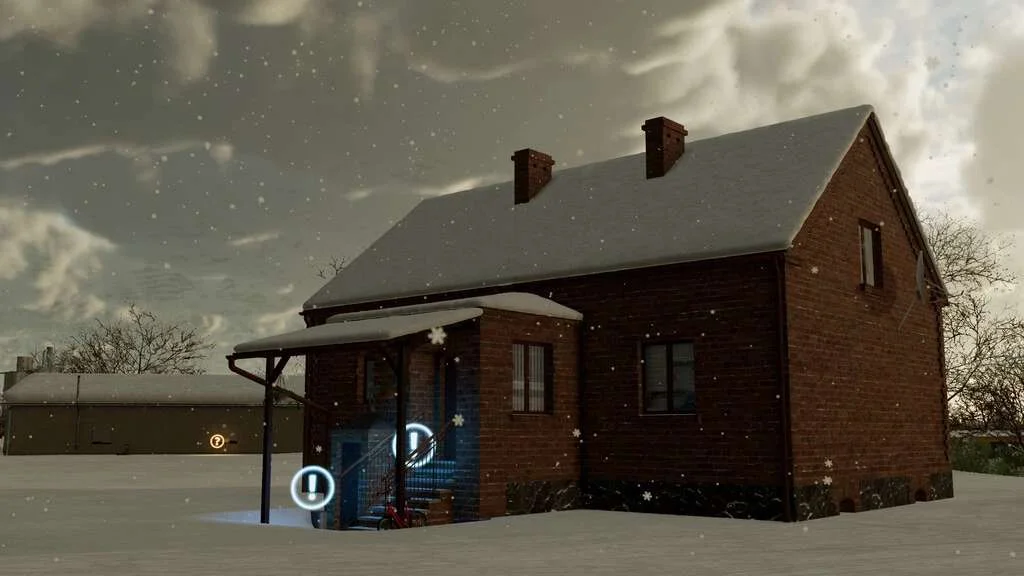 Brick Farmhouse v1.0 FS22 FS22 Mod Free Download