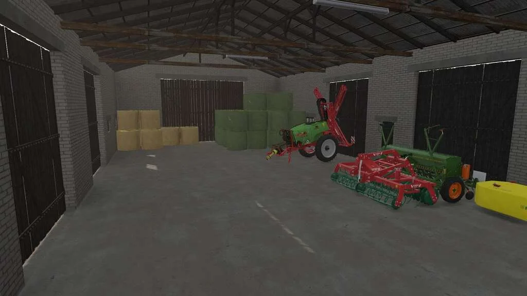 Brick Shed v1.0 FS22 FS22 Mod Free Download