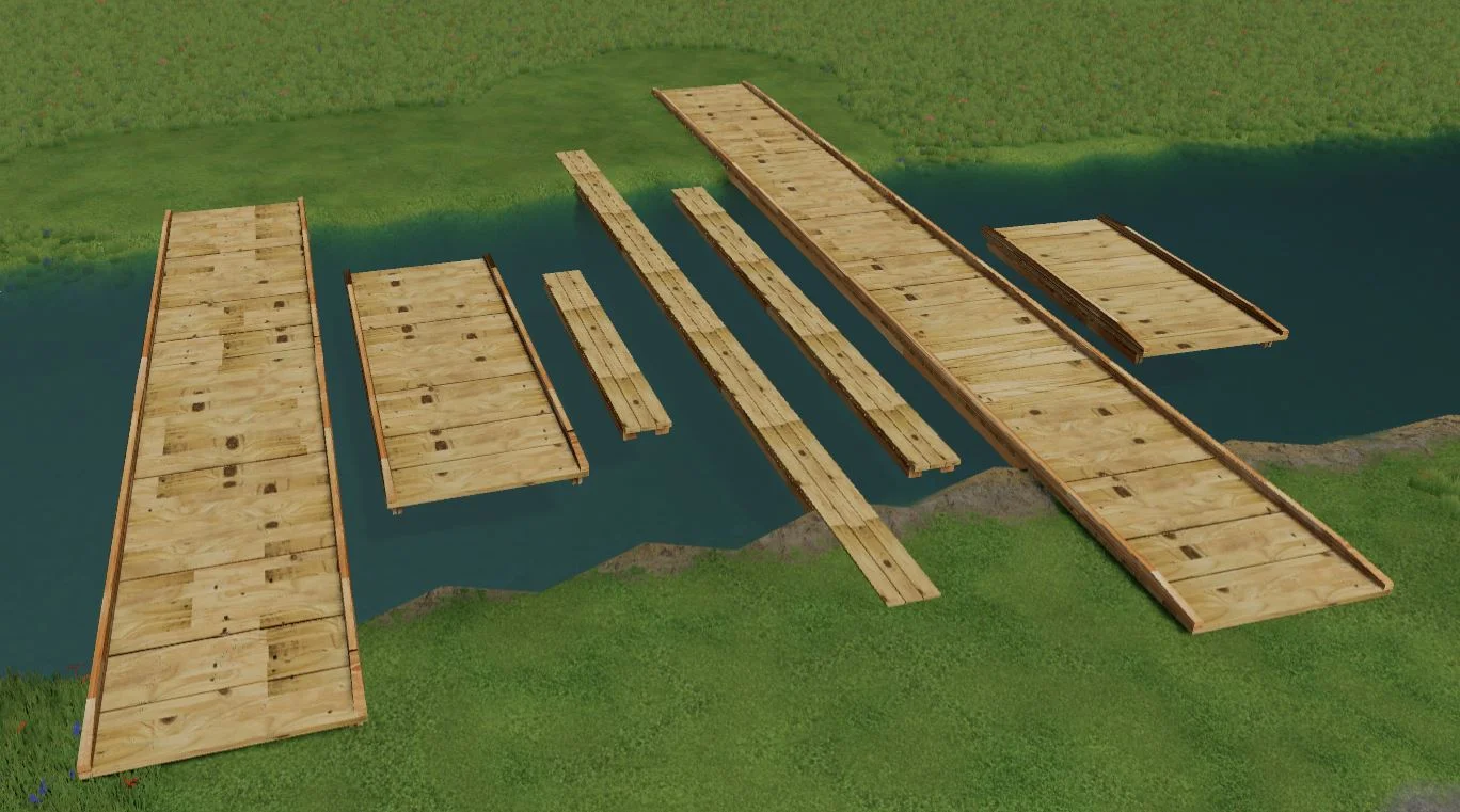 Bridge Pack v1.0 FS22 FS22 Mod Free Download