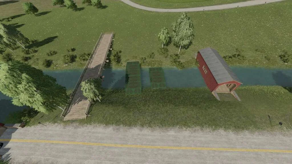 Bridge Set v1.0 FS22 FS22 Mod Free Download