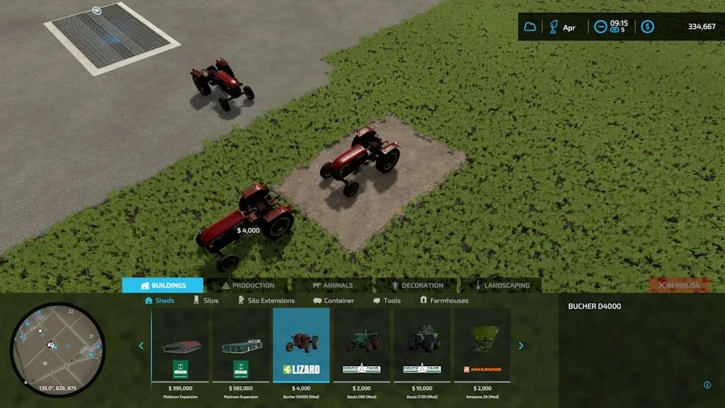 Bucher D4000 Placeable v1.0 FS22
