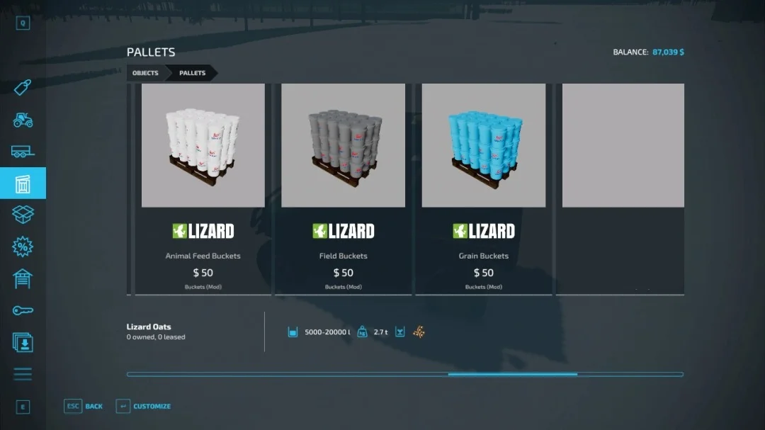Buckets V1.0 FS22 FS22 Mod Free Download