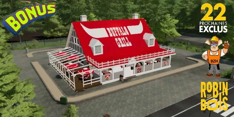 BUFFALO GRILL v2.0 FS22 FS22 Mod Free Download