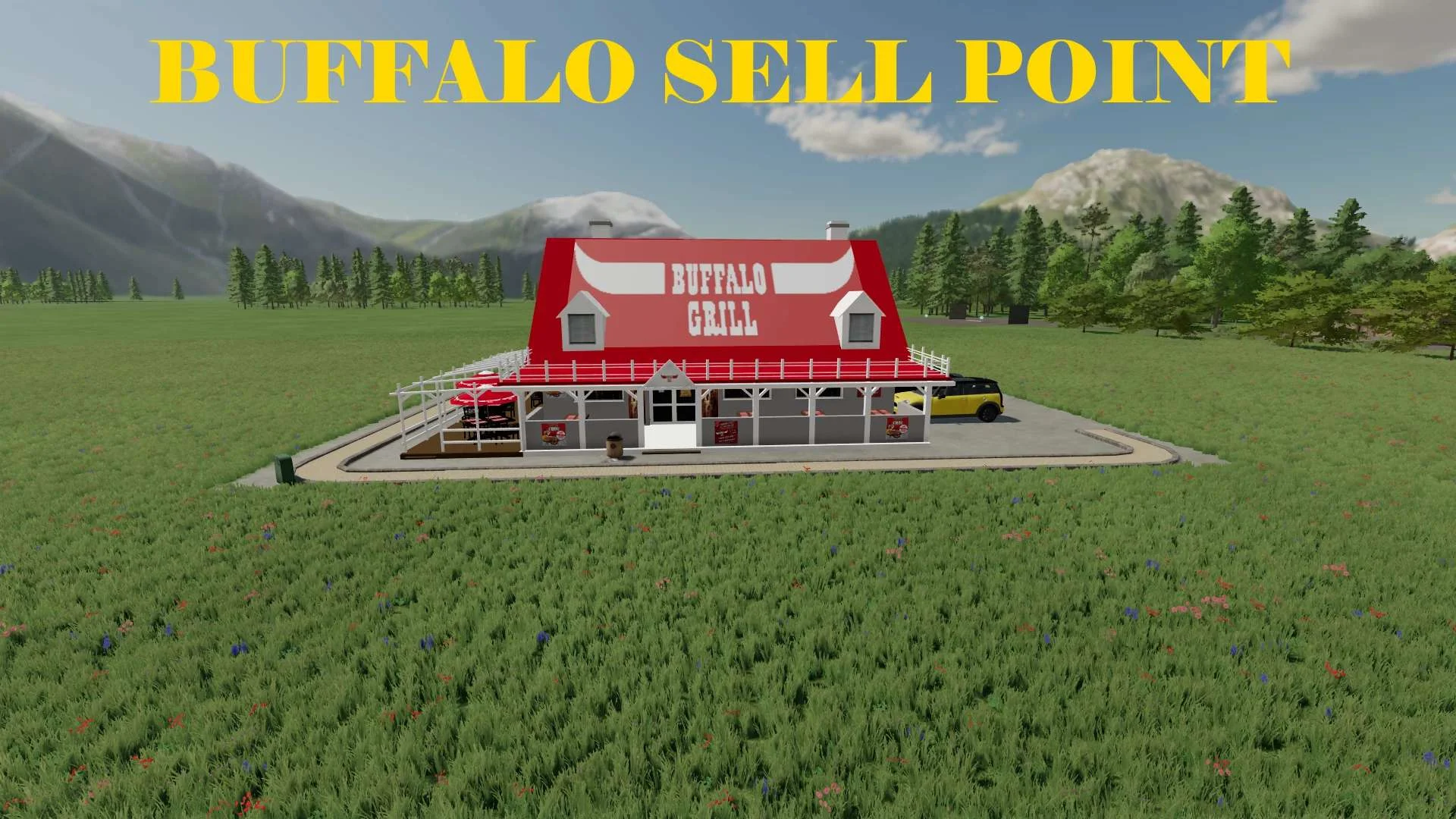 Buffalo Sell Point v1.0 FS22 FS22 Mod Free Download