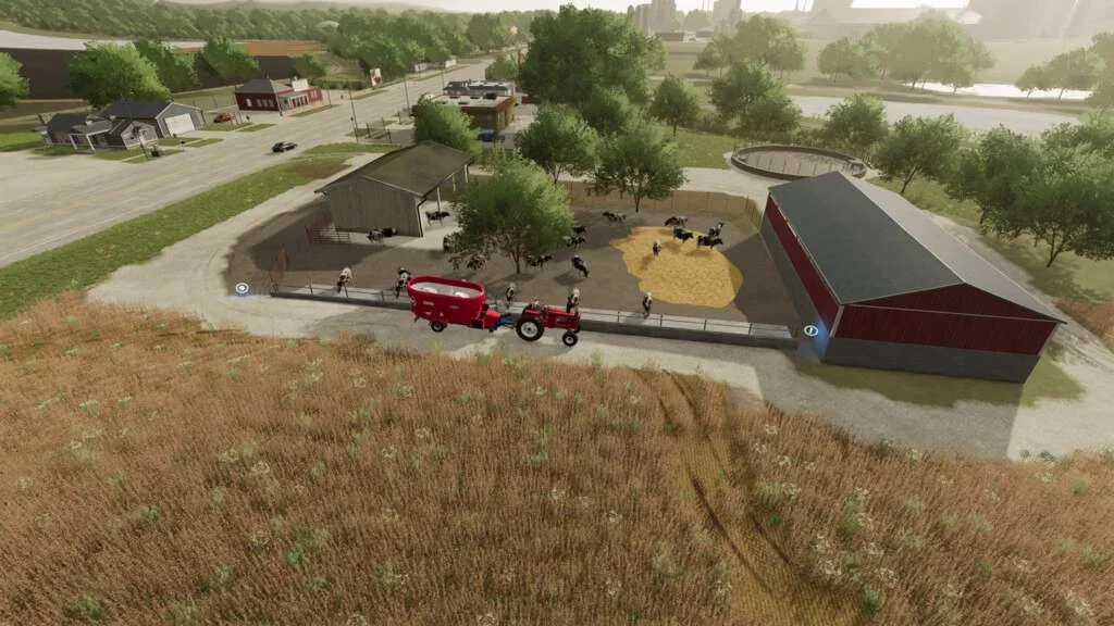 Buildable Feedlot Pack v1.0 FS22 FS22 Mod Free Download