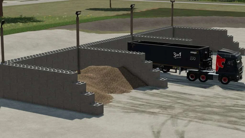 Bulk Material Bunker v1.0 FS22