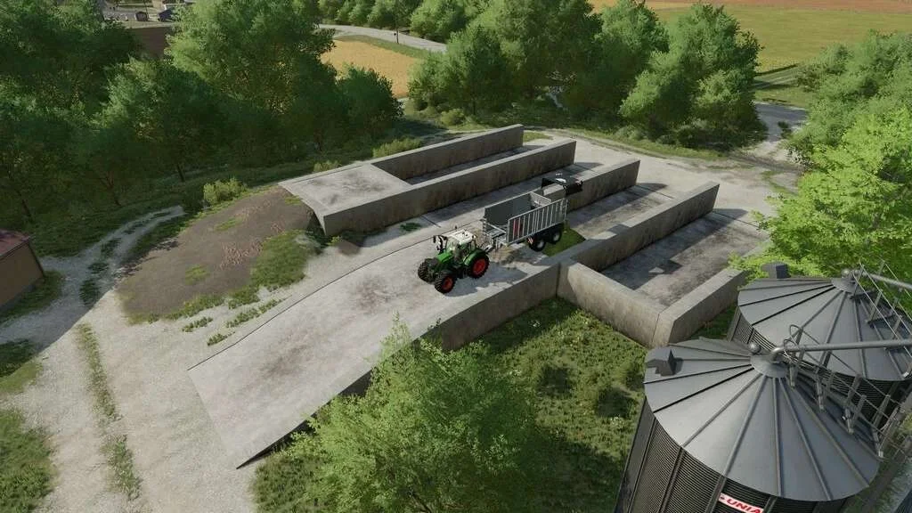 Bunker Silo Set v1.0 FS22 FS22 Mod Free Download