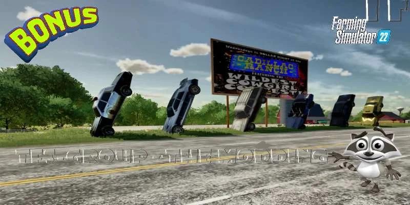 CADILLAC RANCH v1.0 FS22 FS22 Mod Free Download