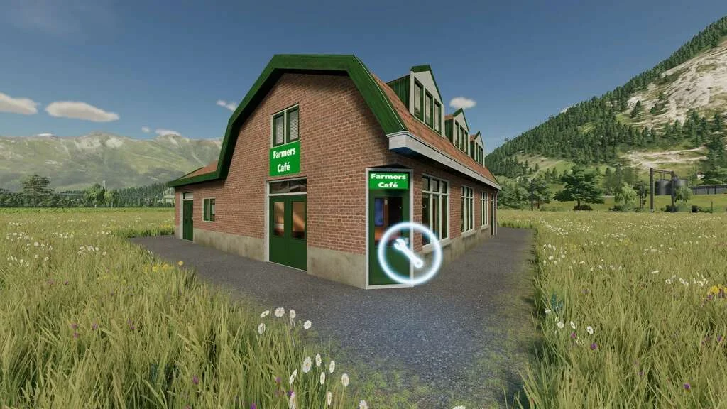 Cafe v1.0 FS22 FS22 Mod Free Download