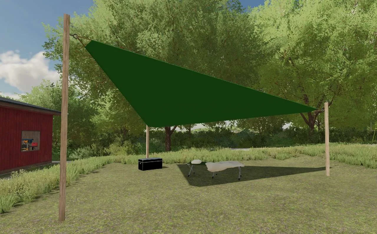 Camp bed v1.0 FS22 FS22 Mod Free Download