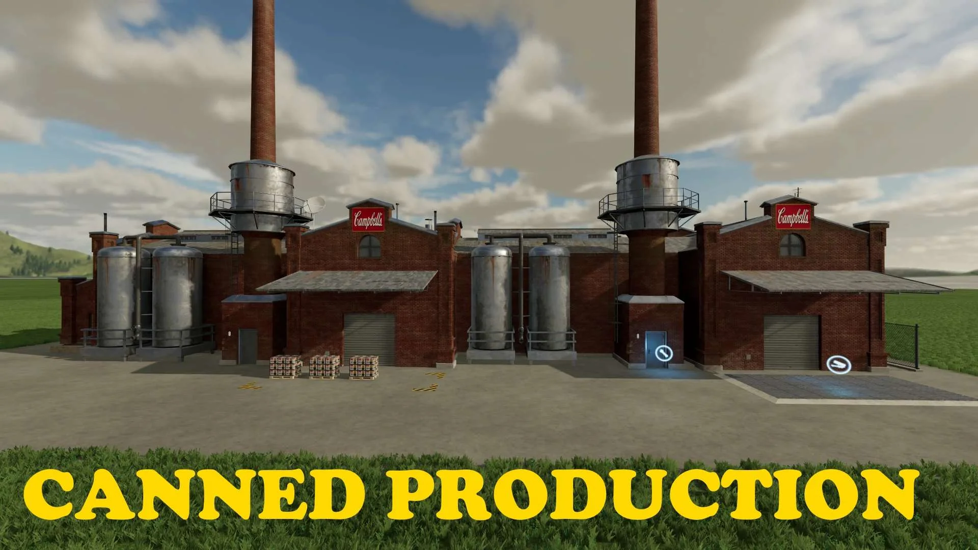 Canned Production V1.0 FS22 FS22 Mod Free Download