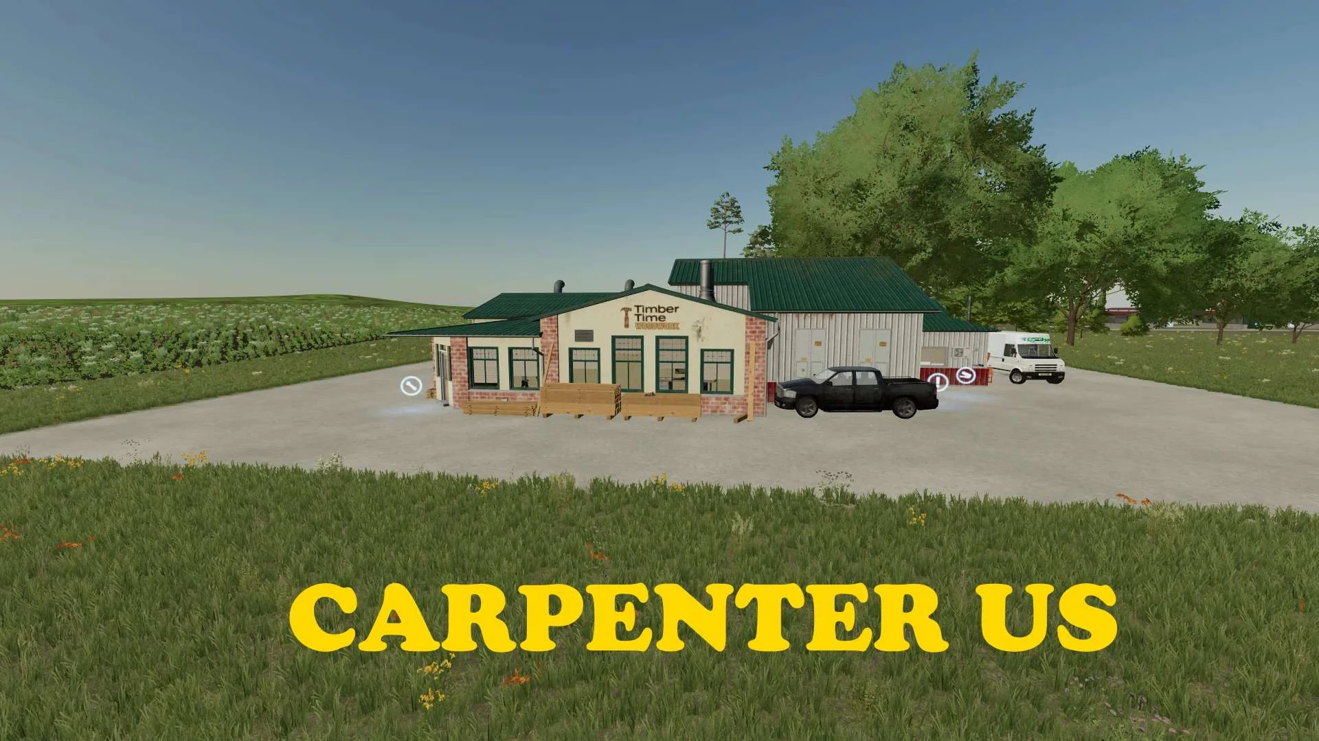 Carpenter US Factory V1.0 FS22 FS22 Mod Free Download