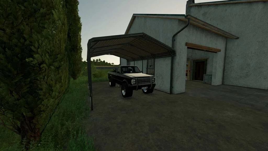 Carport v1.0 FS22 FS22 Mod Free Download