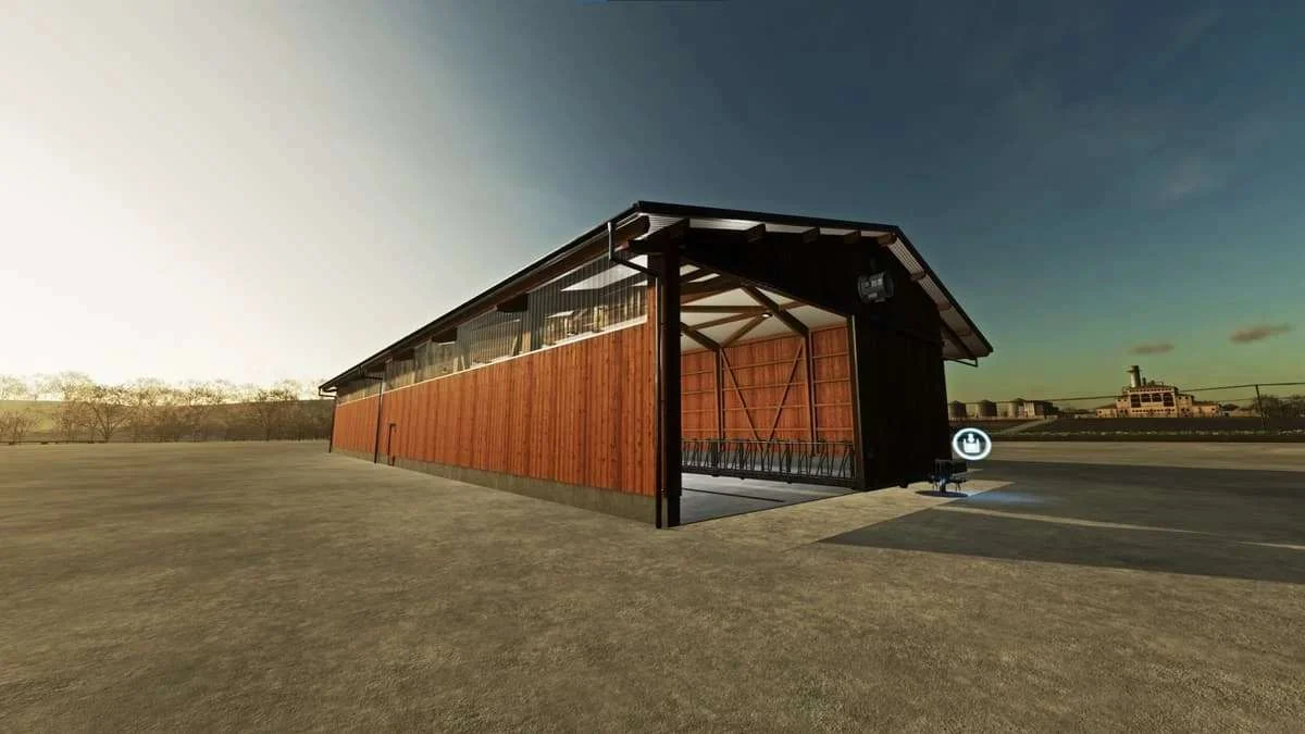 Cattle Barn and Manure Heap v1.0 FS22 FS22 Mod Free Download