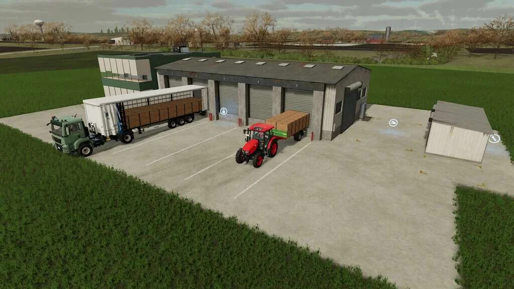 Central Warehouse Pack v1.1 FS22 FS22 Mod Free Download