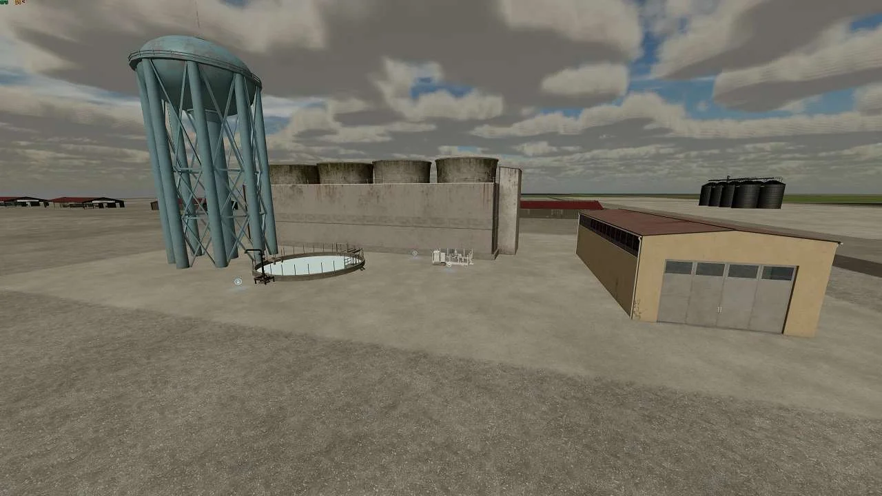 Central water supply v1.0 FS22 FS22 Mod Free Download