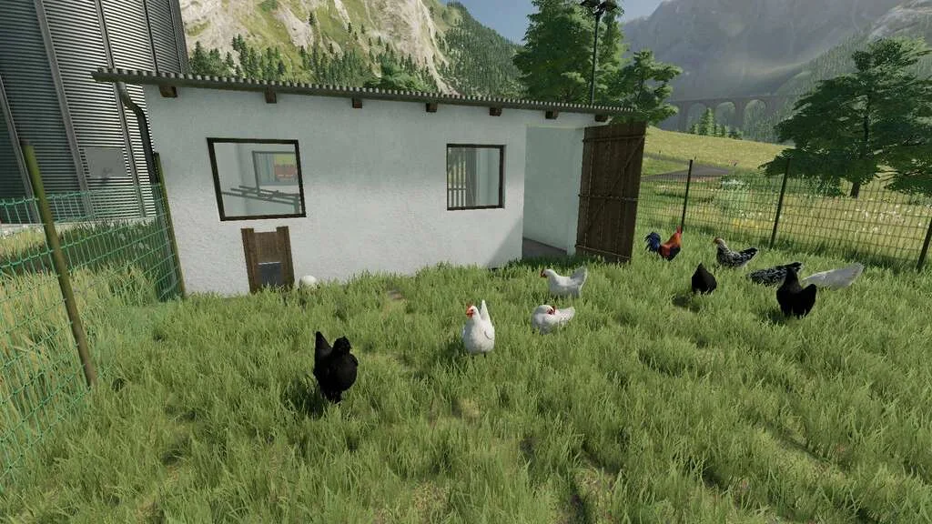 Chicken Barn Small v1.0 FS22 FS22 Mod Free Download