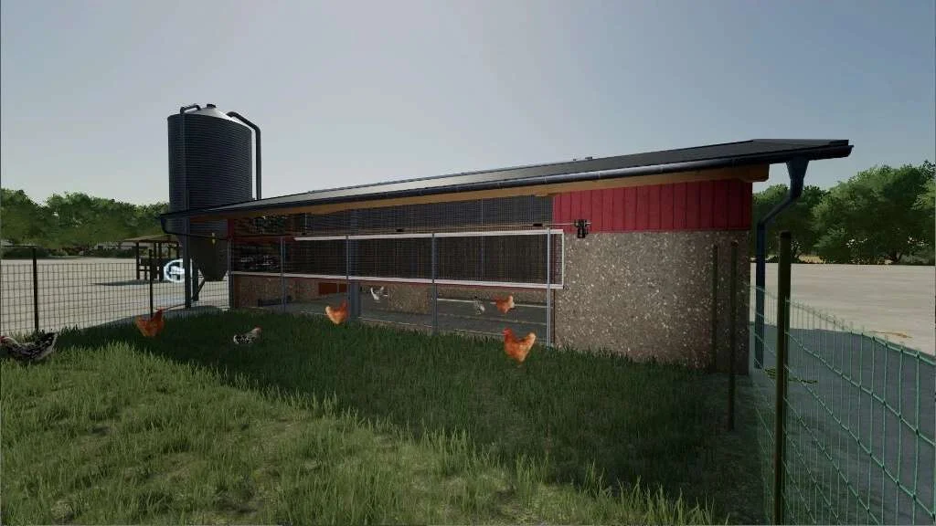 Chicken Coop Large v1.0 FS22 FS22 Mod Free Download