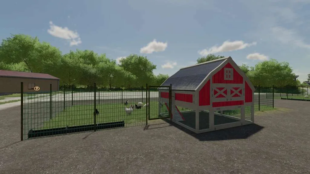 Chicken Coop Pack v1.0 FS22 FS22 Mod Free Download