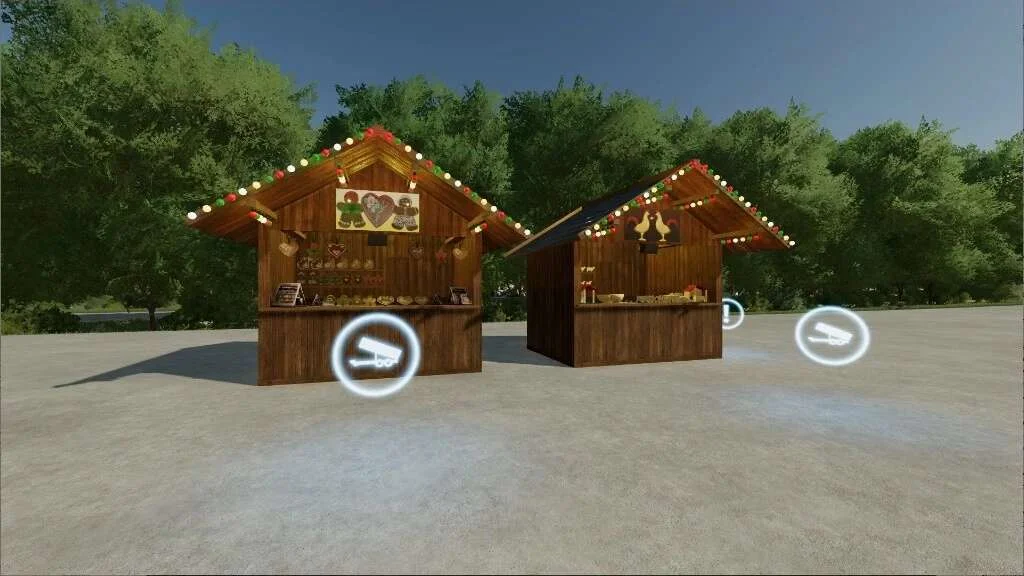 Christmas Market v1.0 FS22 FS22 Mod Free Download
