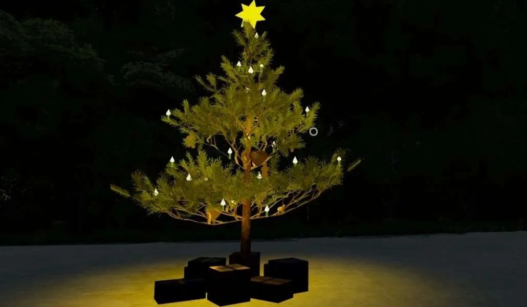 Christmas tree v1.0 FS22 FS22 Mod Free Download