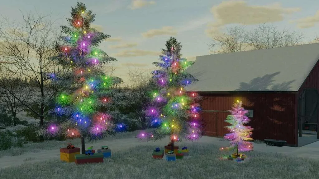 Christmas Trees Pack v1.0.1 FS22 FS22 Mod Free Download