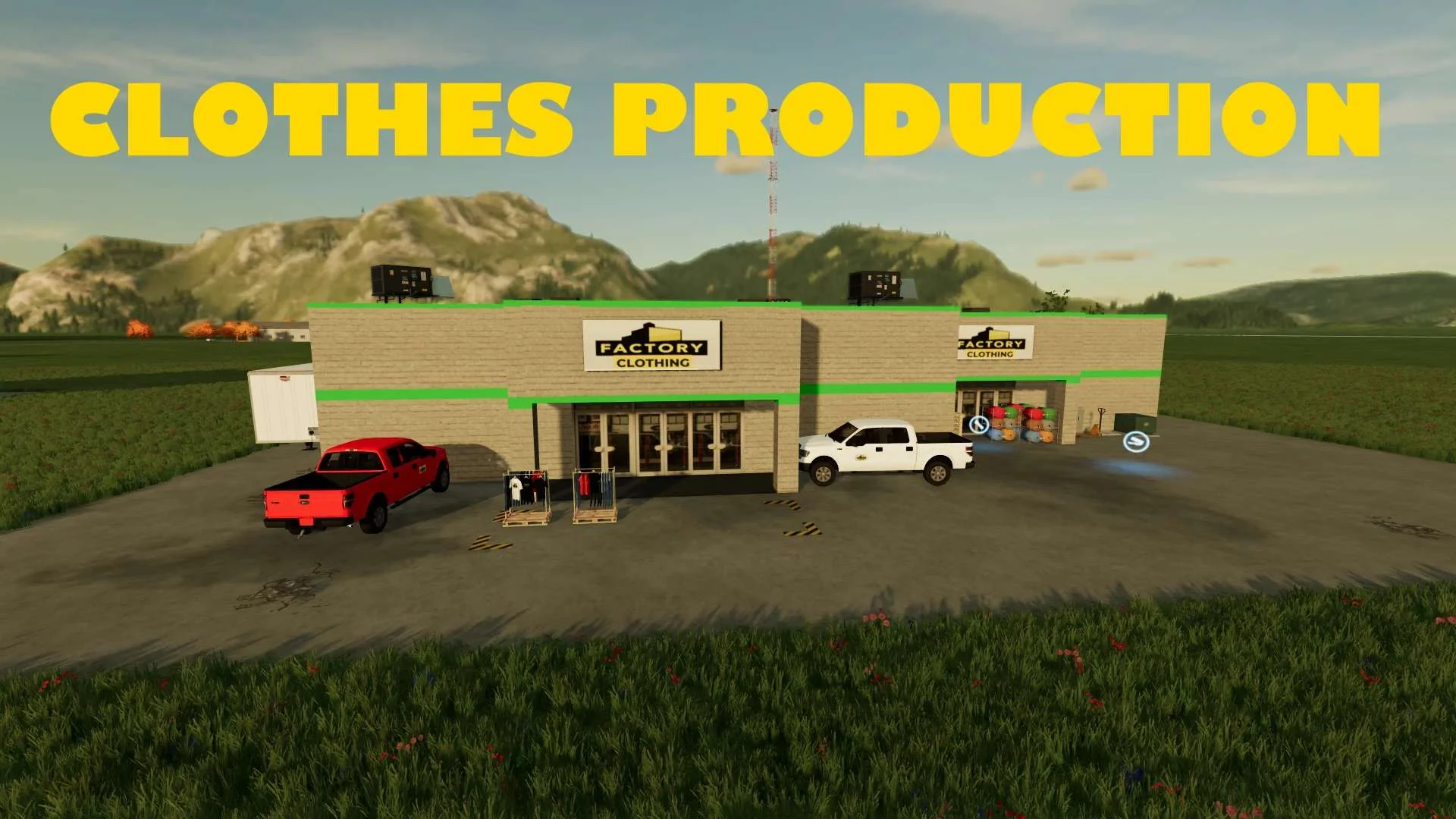 Clothes Production v1.0 FS22 FS22 Mod Free Download
