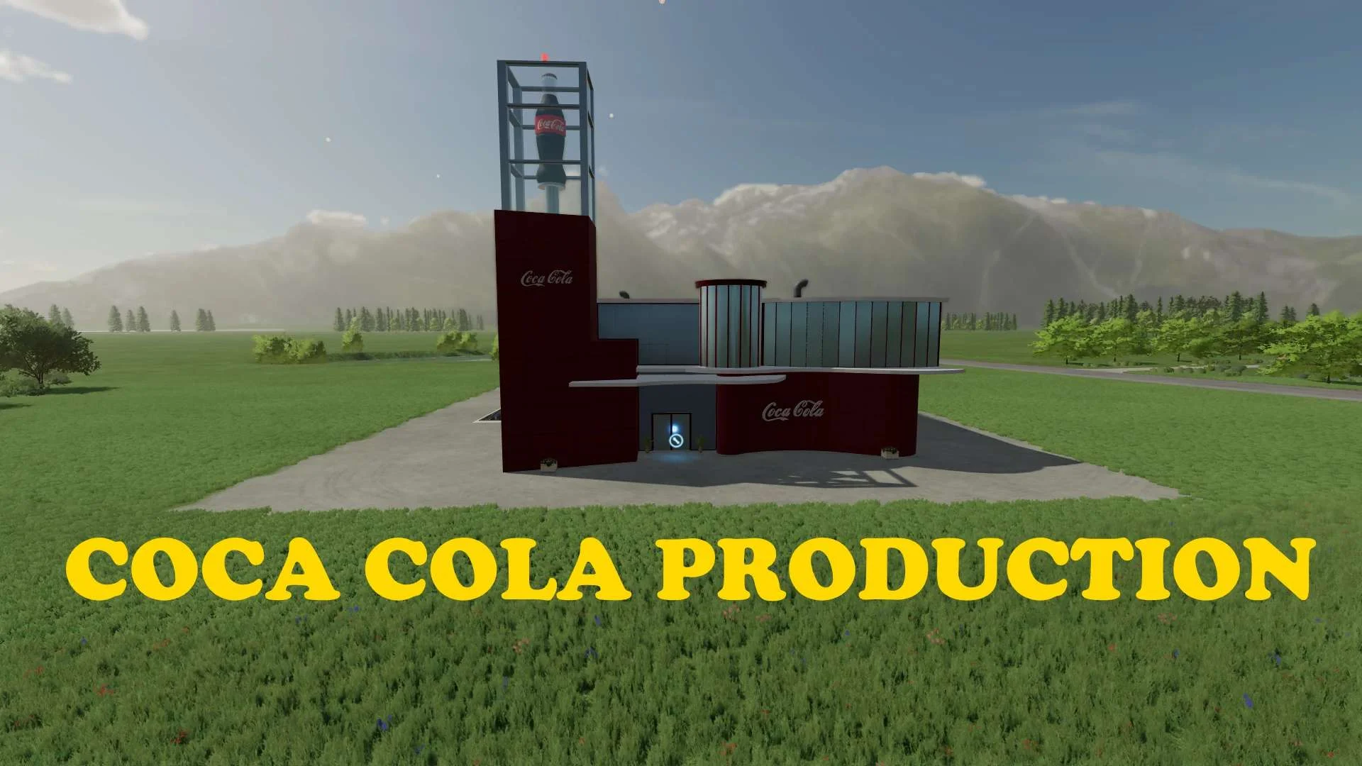 Coca Cola Production V1.0 FS22 FS22 Mod Free Download