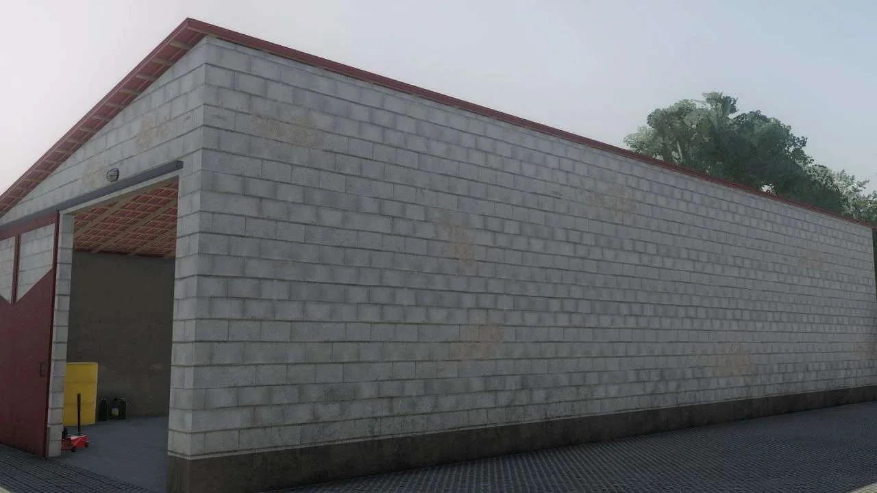 Concrete Block Garage v1.0 FS22