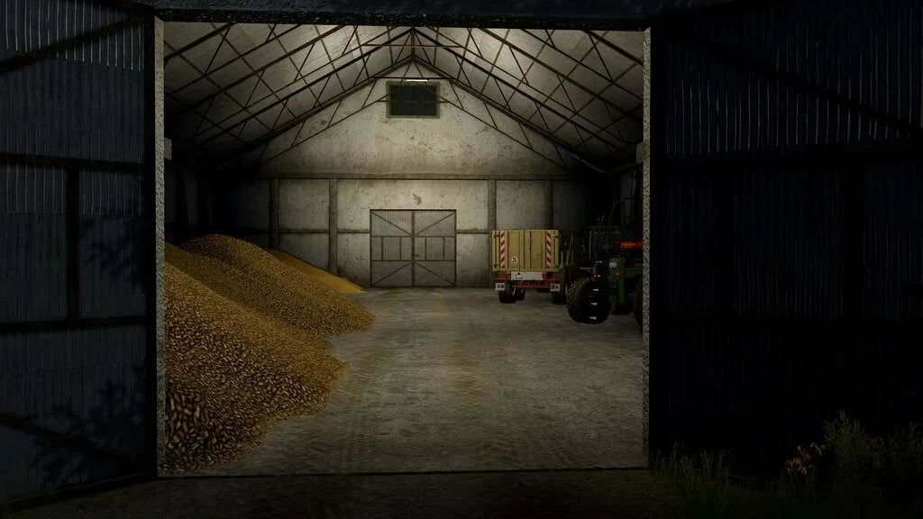 Concrete Shed 32×21 v1.0 FS22 FS22 Mod Free Download