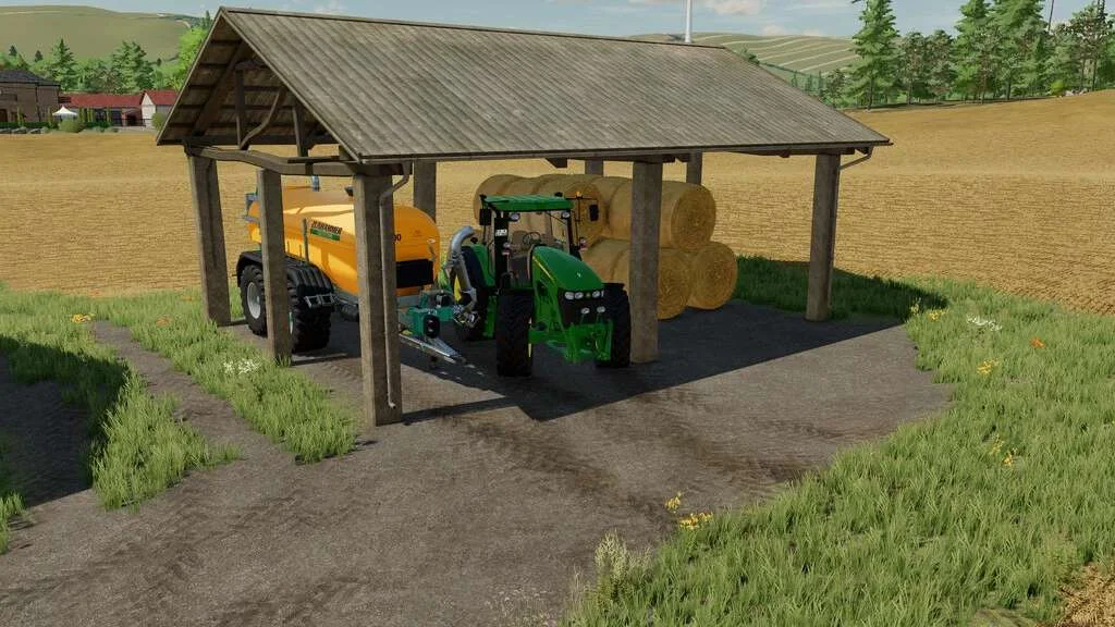 Concrete Shed v1.0 FS22 FS22 Mod Free Download
