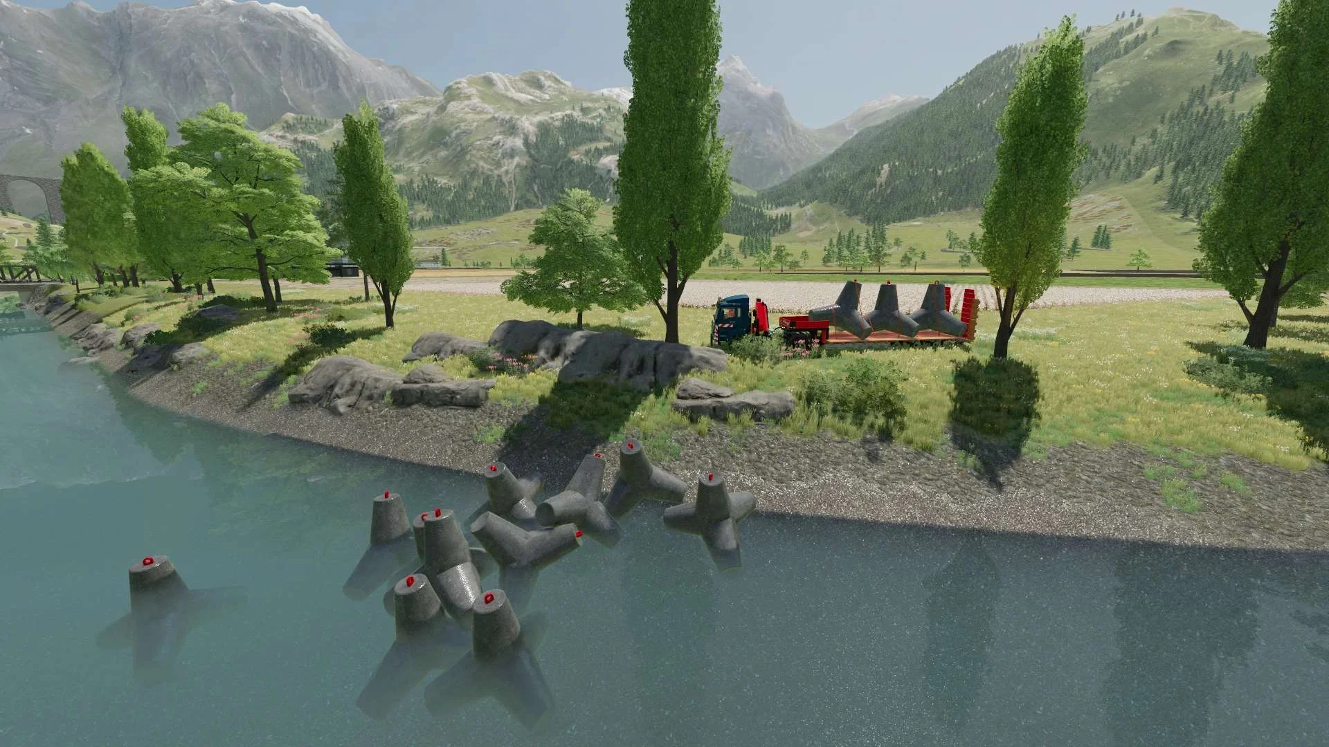 Concrete Wavebraker v1.0 FS22 FS22 Mod Free Download