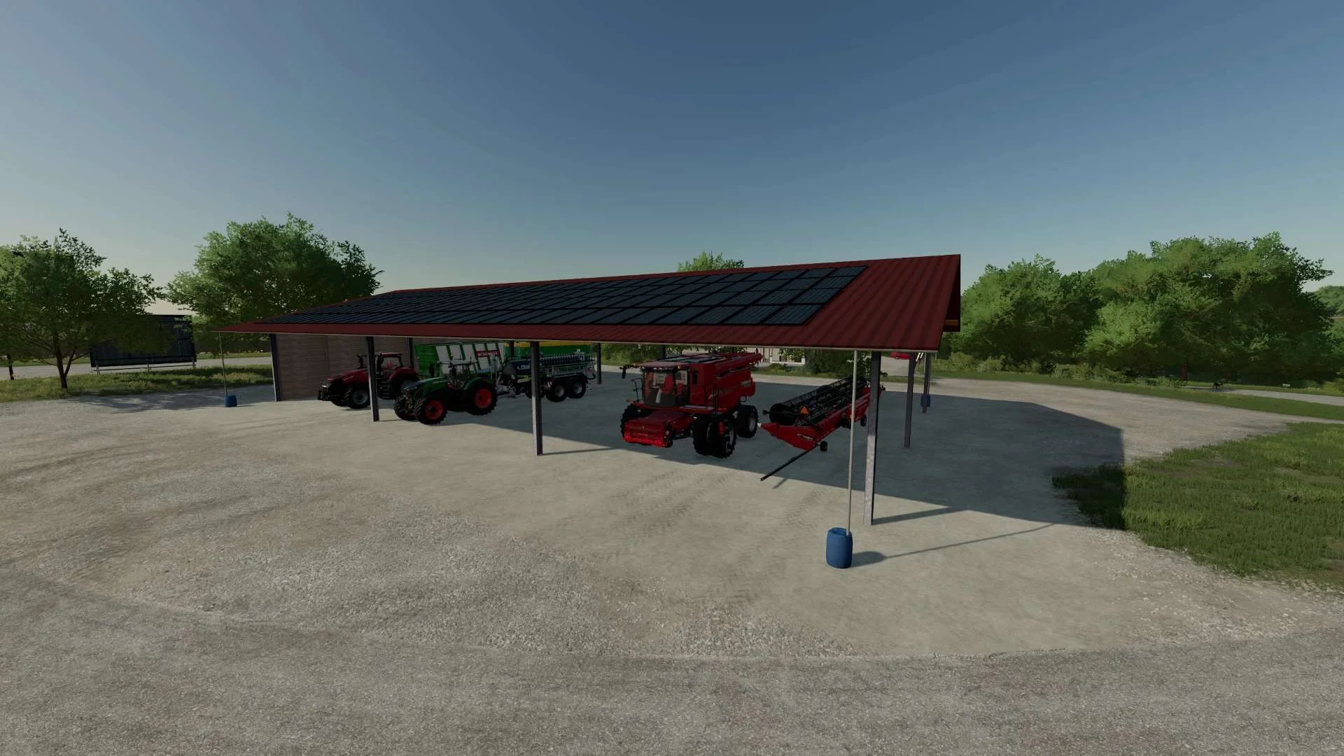 Contractor shed v1.0 FS22 FS22 Mod Free Download
