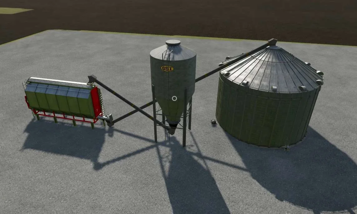 Corn Dryer Complex v1.0 FS22 FS22 Mod Free Download