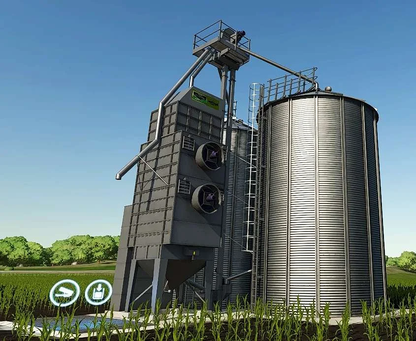 Corn Dryer v1.0 FS22 FS22 Mod Free Download