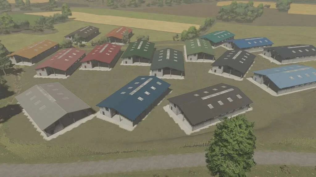 Cow Barn 20×35 v1.0 FS22