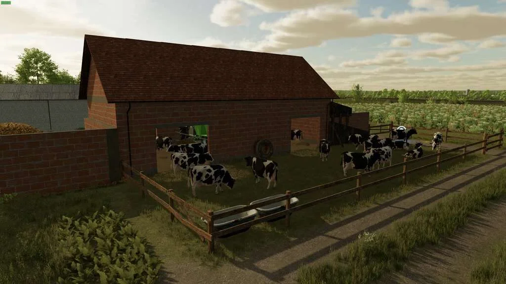 Cow Barn 30×18 v1.0 FS22 FS22 Mod Free Download