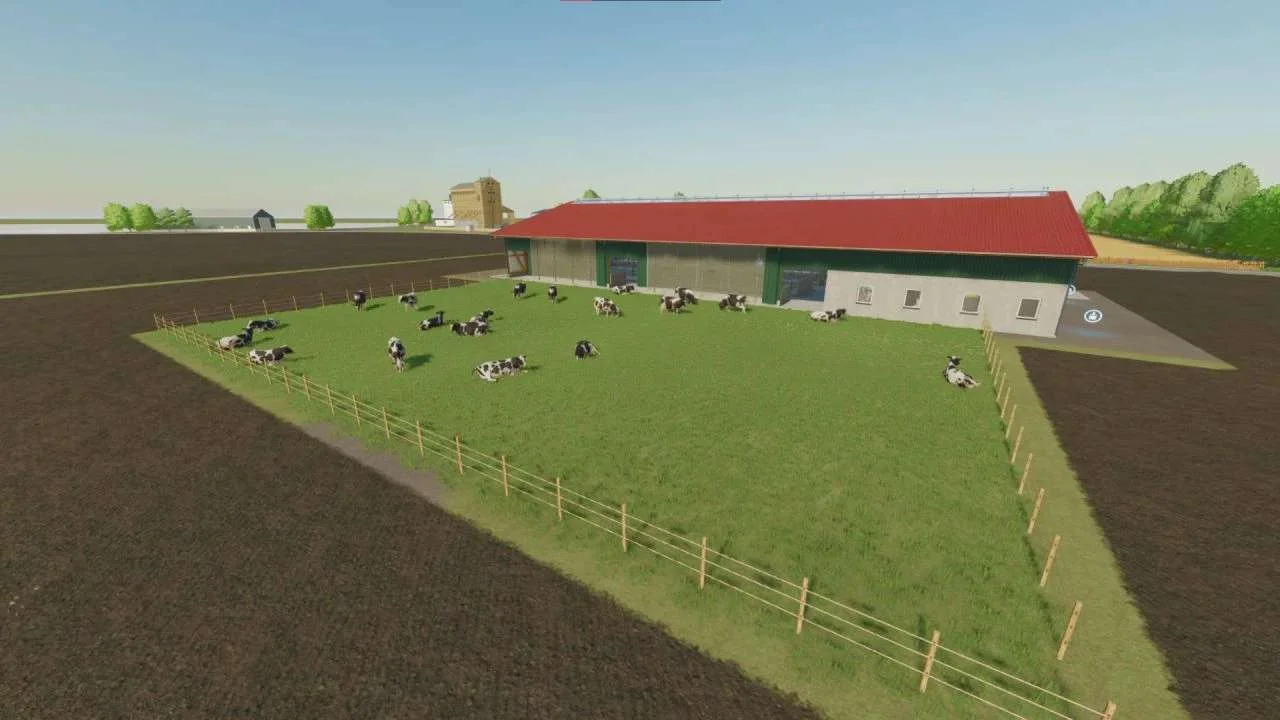 Cow barn 5000vl v1.0 FS22 FS22 Mod Free Download