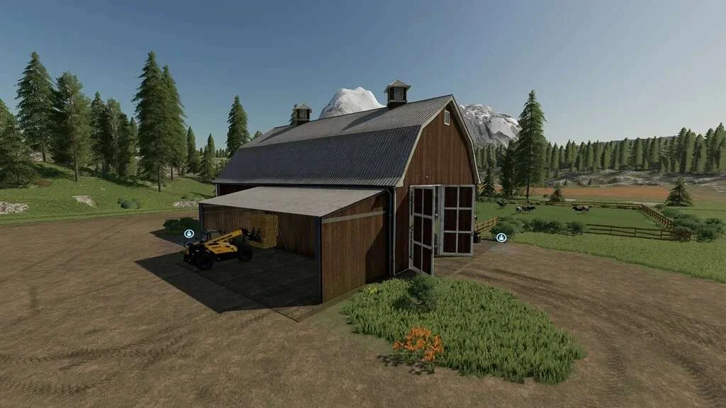 Cow Barn Old v1.0 FS22