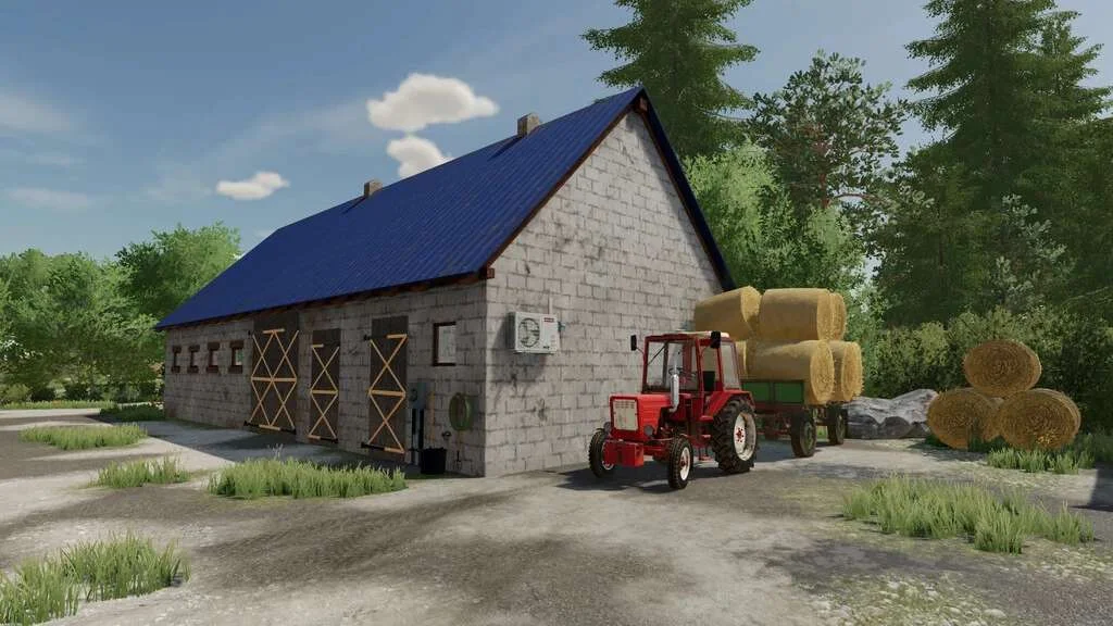 Cow Barn v2.0 FS22